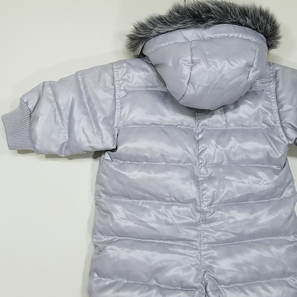 Hanna Anderson Baby Shiny Puffer Snowsuit - Picture 5 of 9
